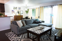 Newlyweds on a Budget! Living Room/ Dining Room Makeover