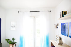 DIY Dip Dyed Ombre Curtains
