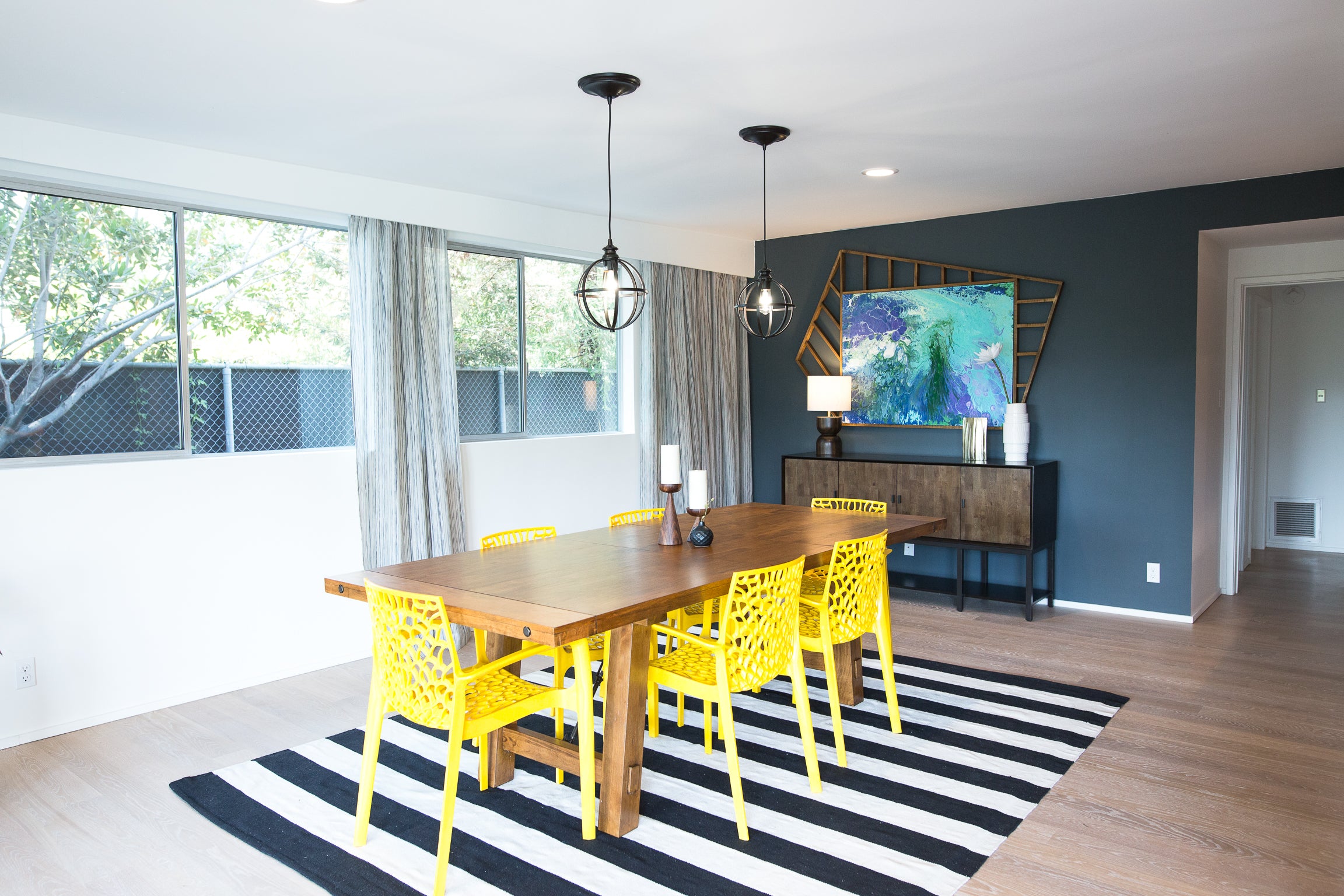 Dolan Twins Mid Century Dining Room Makeover Mr. Kate