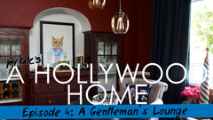 A Hollywood Home: A Gentleman's Lounge!