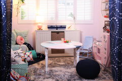 Mr. Kate Decorates: Pink & Powerful Playroom Makeover