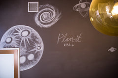 DIY Plan-It Chalkboard Mural Wall