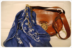 DIY boho antique chain bag