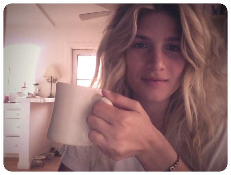 just woke up