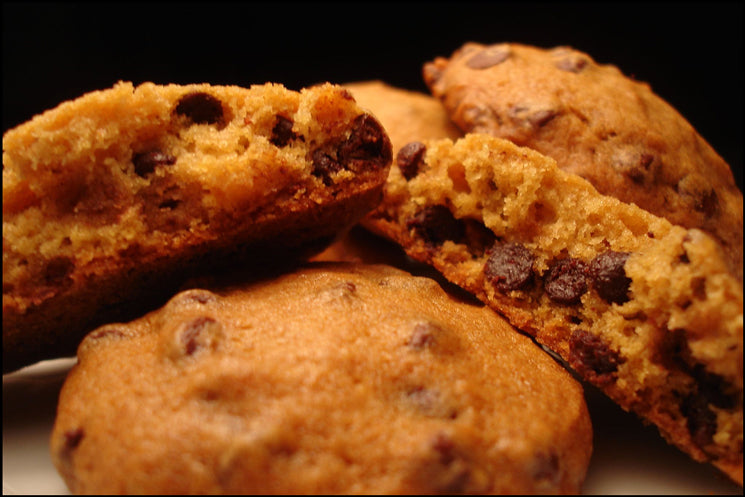 pumpkin and chocolate cookies