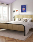 Roxanne Metal and Cane Bed