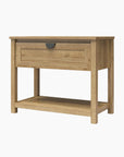 Primrose Wide 1 Drawer Nightstand with Open Shelf
