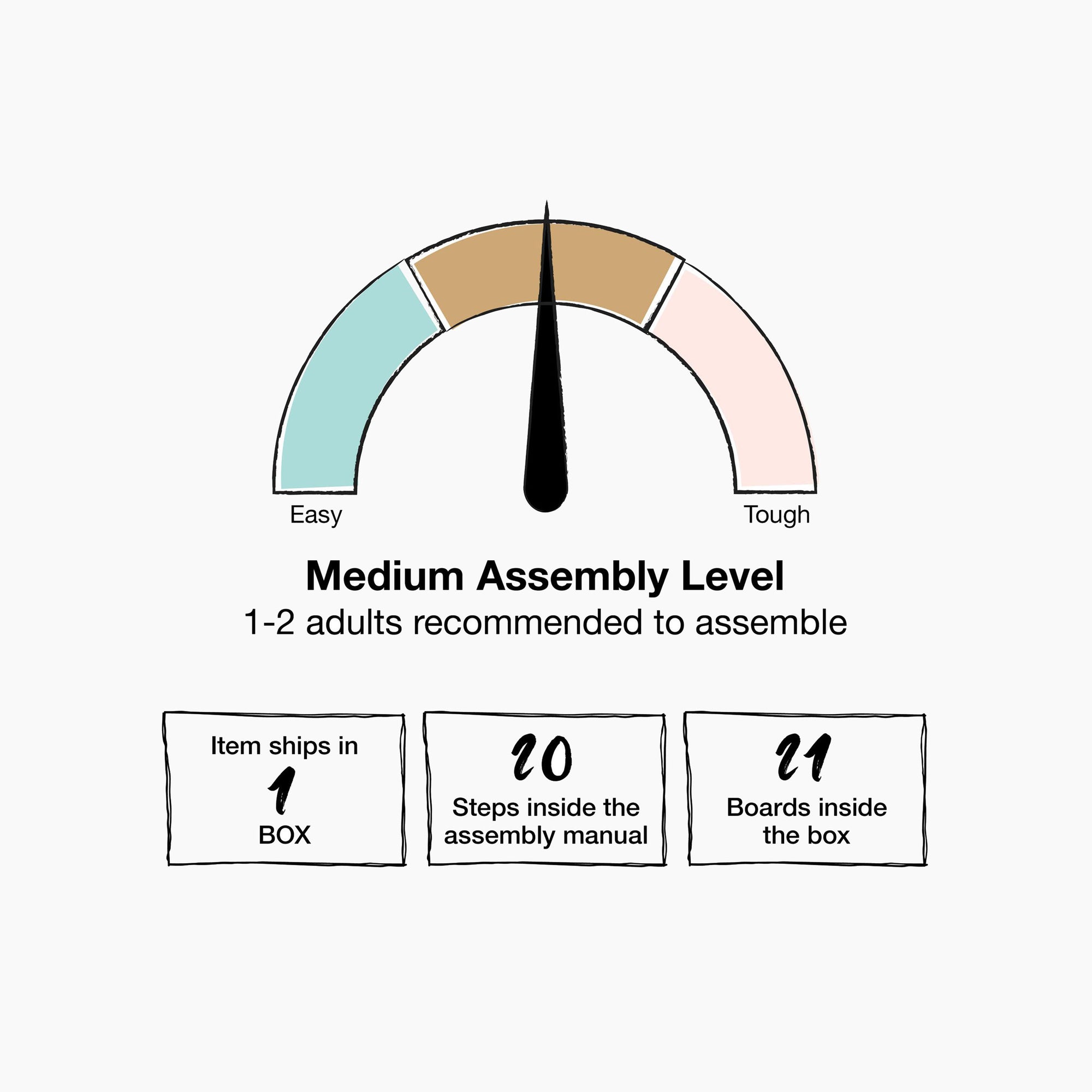 Tess 2-Door Storage Cabinet with Modular Storage Options, Ivory Oak