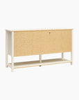 Primrose Wide 4 Drawer Dresser with Lower Shelf