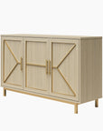 Neely Wide Accent Cabinet - Pale Oak