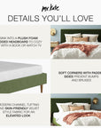 Daphne Upholstered Bed