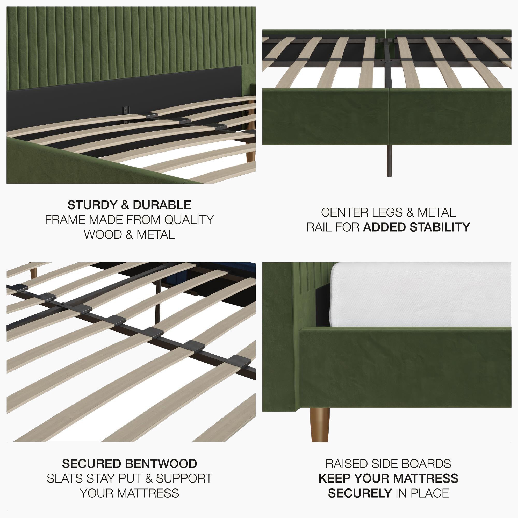 Daphne Upholstered Bed