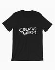 Short-Sleeve Creative Weirdos Logo Unisex T-Shirt