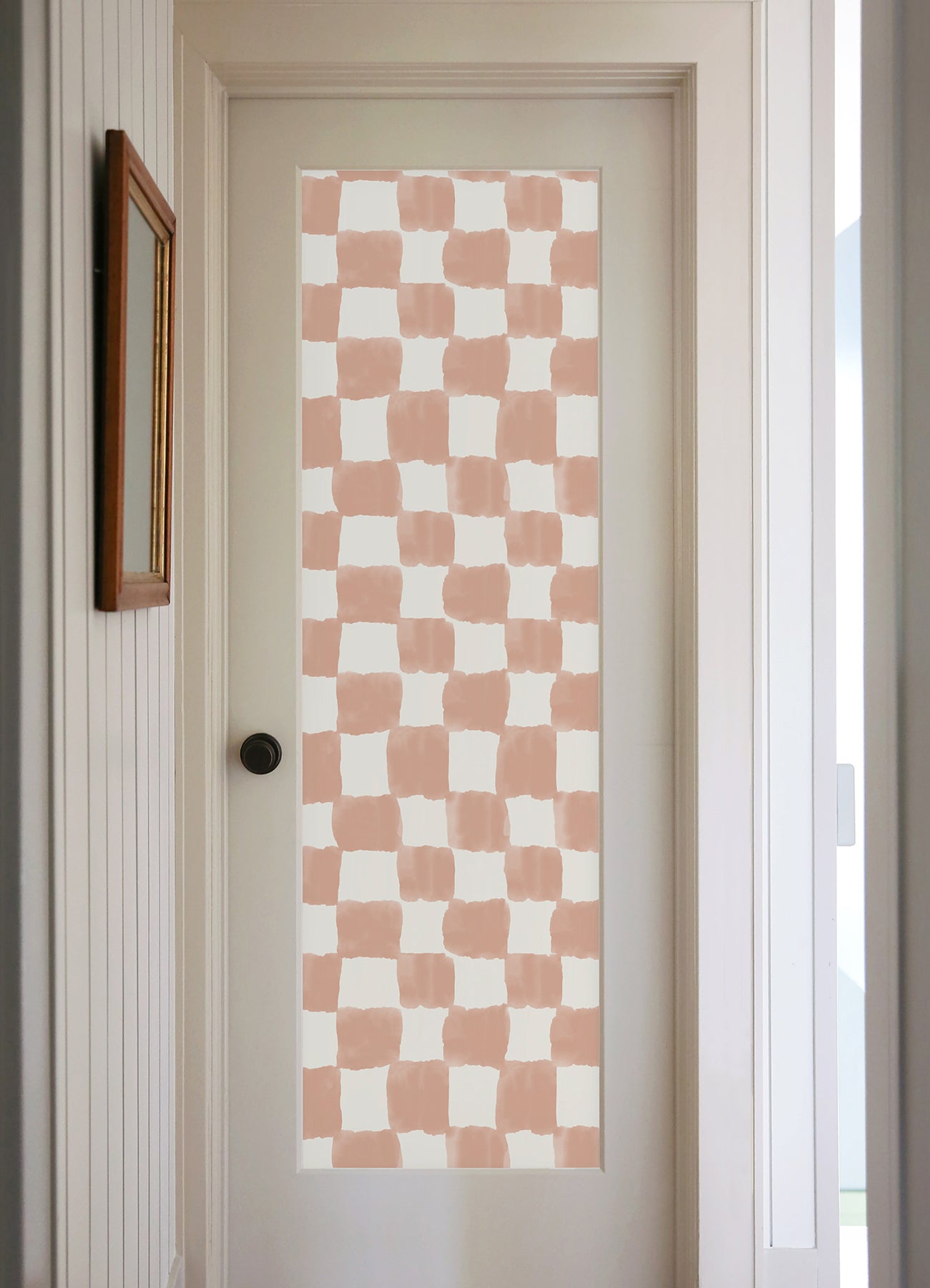 Mr. Kate Tess Watercolor Checker Peel and Stick Wallpaper