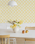 Mr. Kate Tess Watercolor Checker Peel and Stick Wallpaper