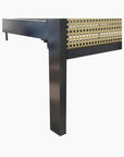 Roxanne Metal and Cane Bed