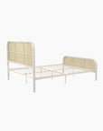 Roxanne Metal and Cane Bed