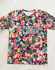 Creative Weirdos Painted Floral T-shirt