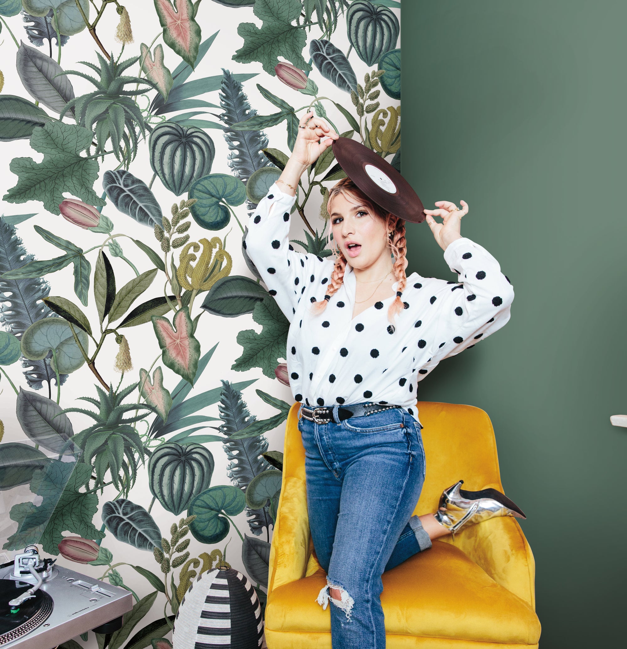 Mr. Kate Tropical Peel & Stick Wallpaper