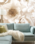 Mr. Kate Creamy Floral Peel & Stick Wallpaper Mural