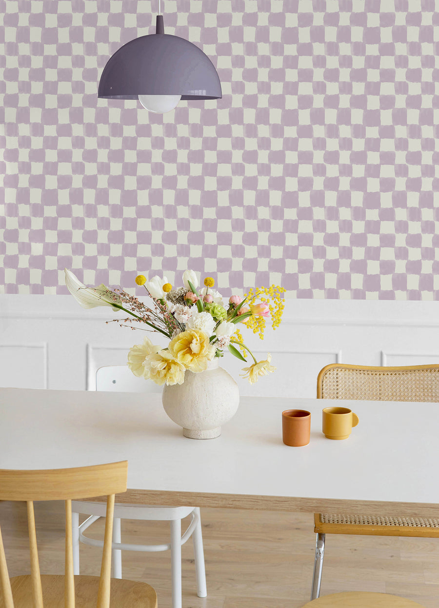 Mr. Kate Stella Grasscloth Peel & Stick Wallpaper Alternative Room Image 3