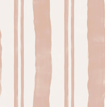 Mr. Kate Winston Watercolor Stripe Peel and Stick Wallpaper