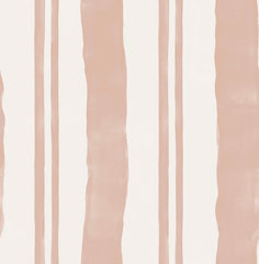 Mr. Kate Winston Watercolor Stripe Peel and Stick Wallpaper