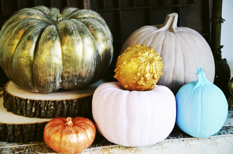 DIY Color Palette Pumpkins
