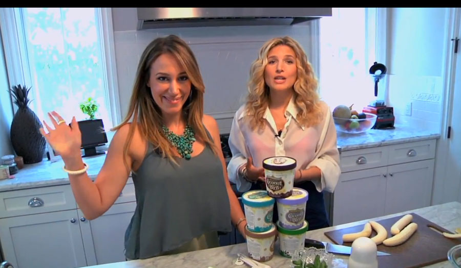 vegan sundaes with haylie duff