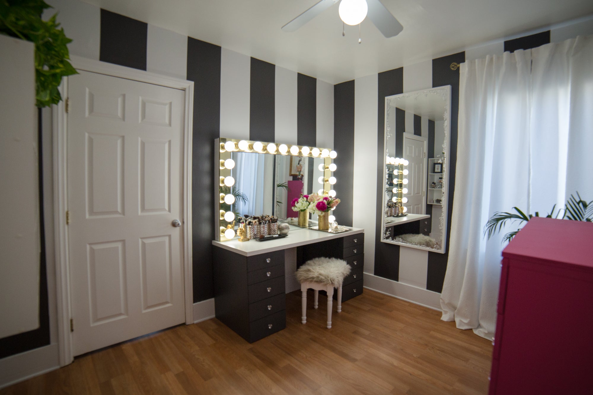 Under $300 Glam Room Makeover