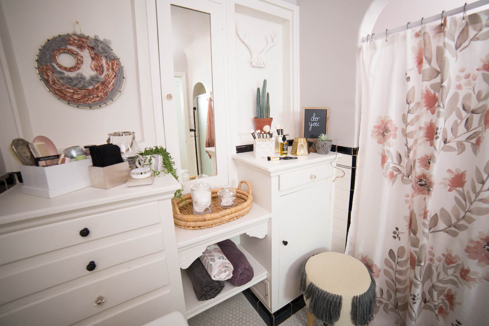 DIY Beauty Oasis Bathroom Makeover