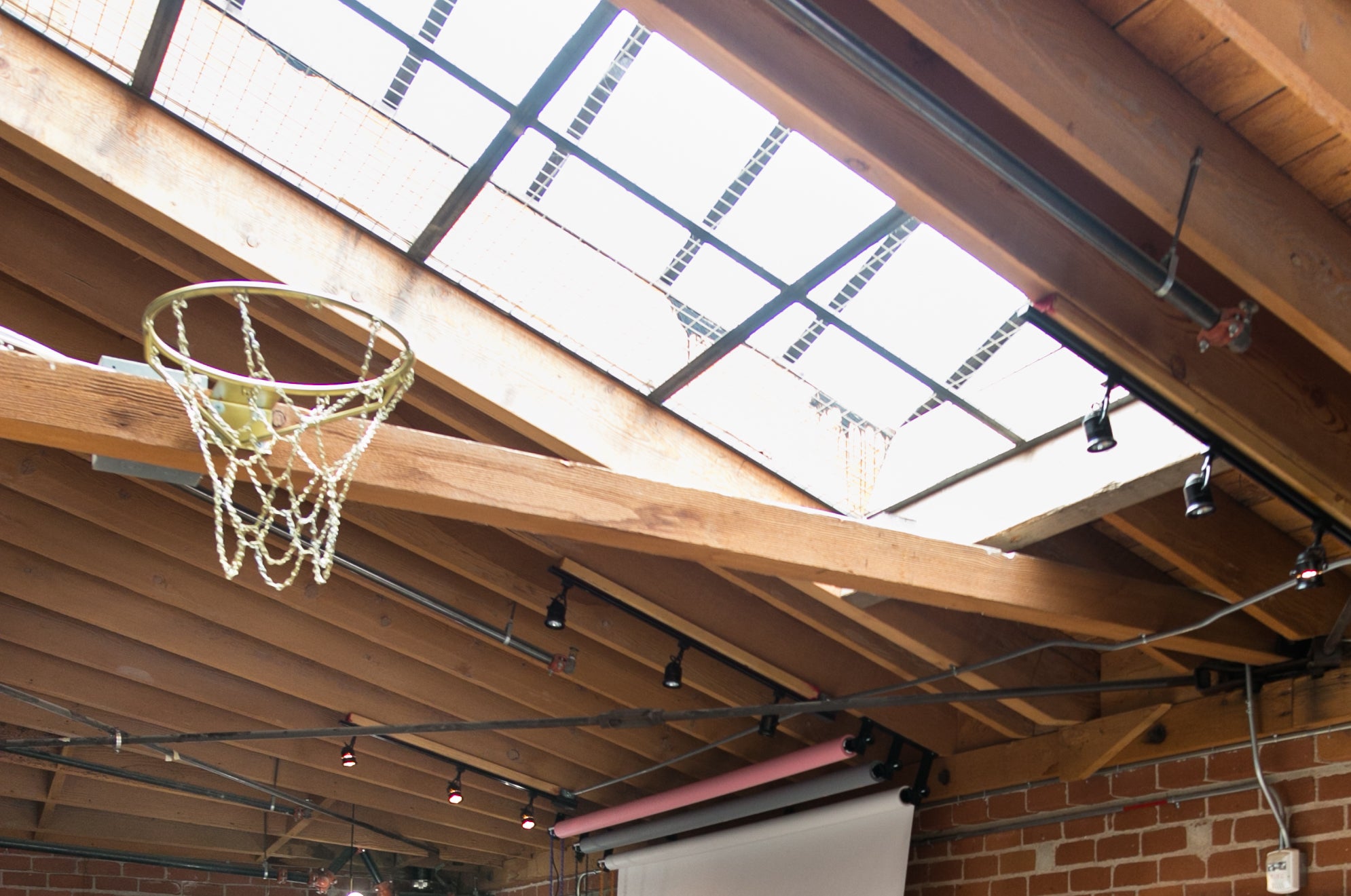 DIY Gold Basketball Hoop