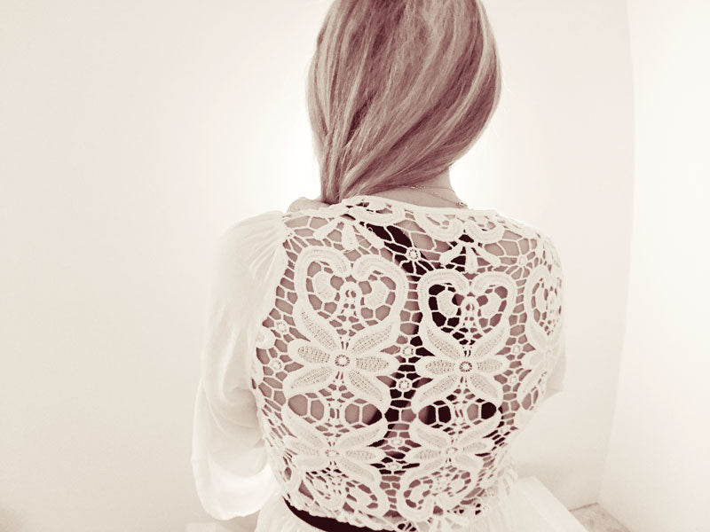 OOTD: viva white lace