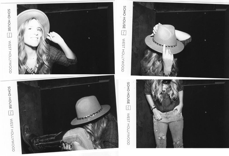 OOTD: soho house photo booth