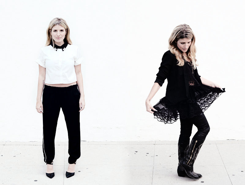 styling: playful dark colors