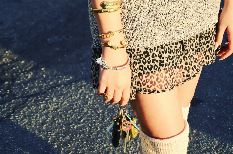 OOTD: monochromatic leopard