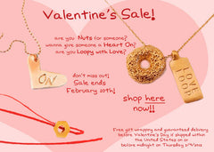 valentine's jewelry sale!