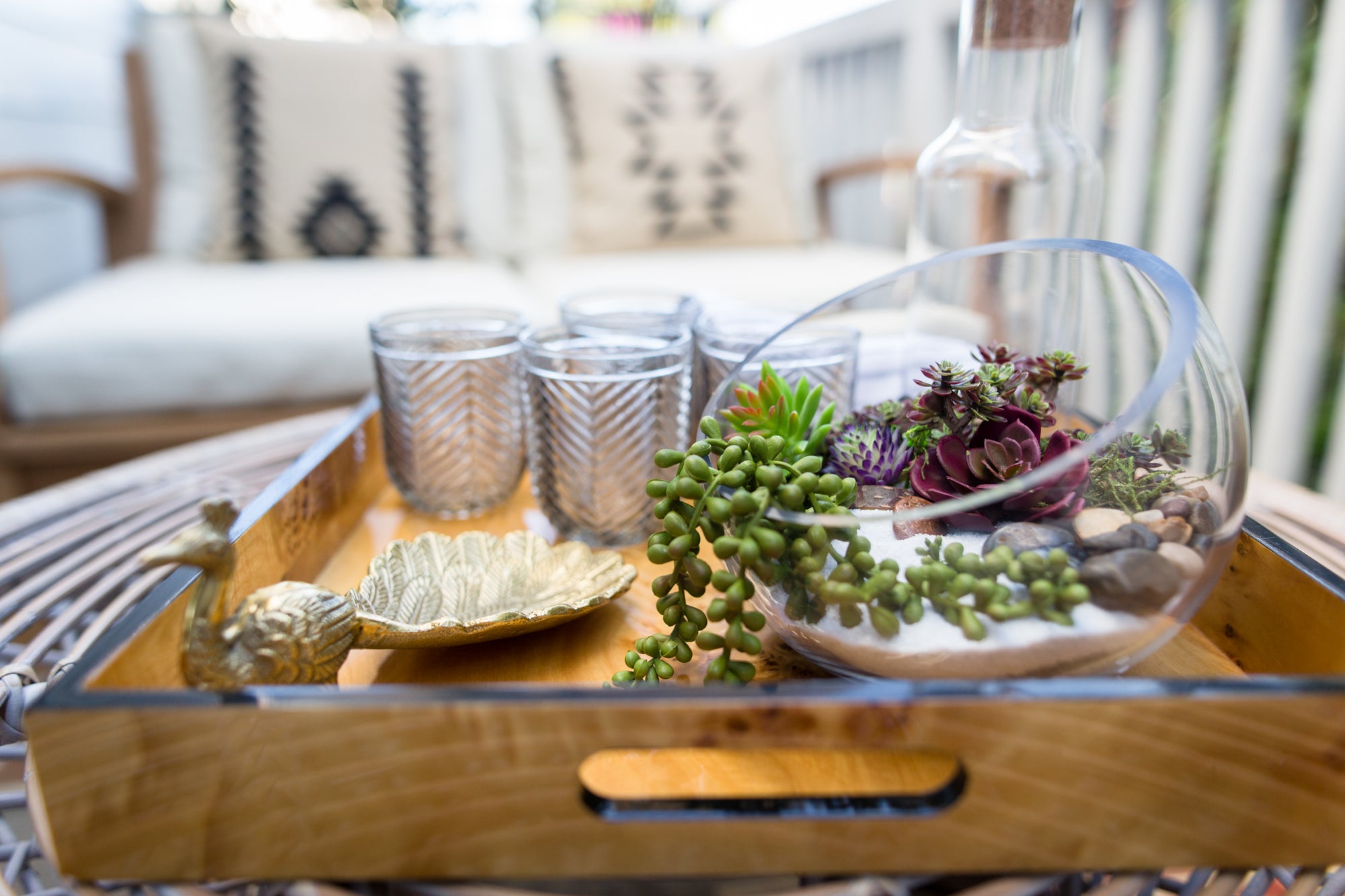 DIY Glass Bowl Terrarium