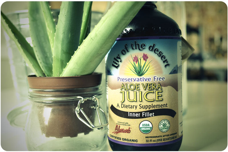 aloe vera juice - for a healthy life!