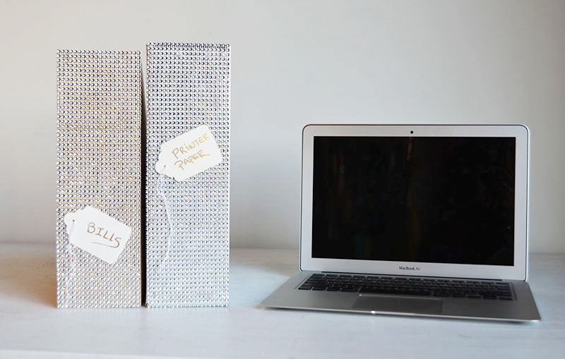 DIY bling organizers