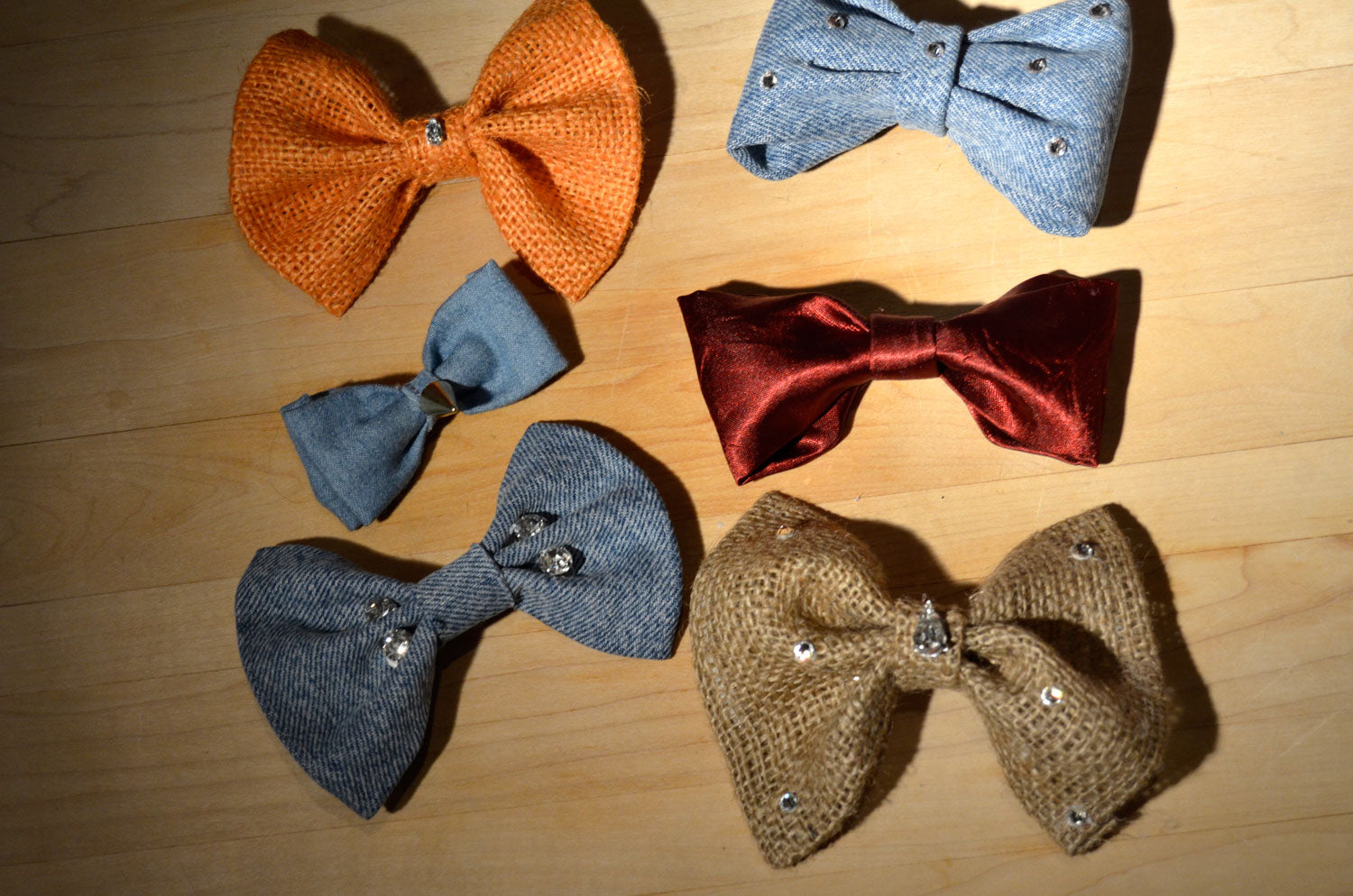 DIY clip on bow tie