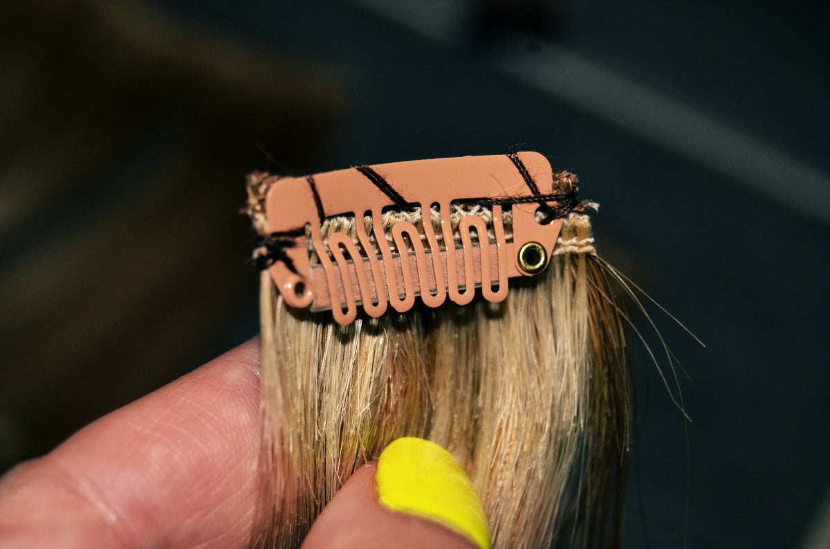 DIY clip in hair extensions Mr. Kate