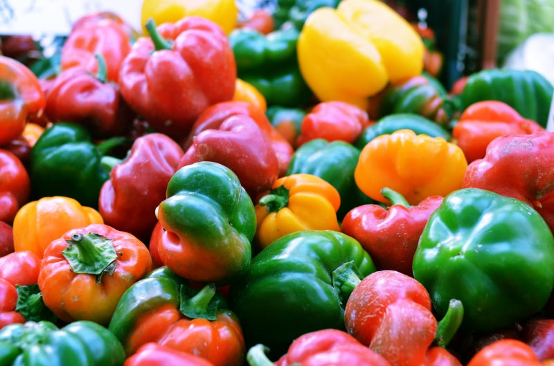 early summer farmers market bounty