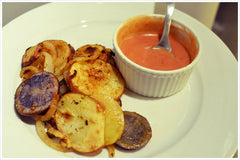 recipe: herb roasted mini potatoes and onions