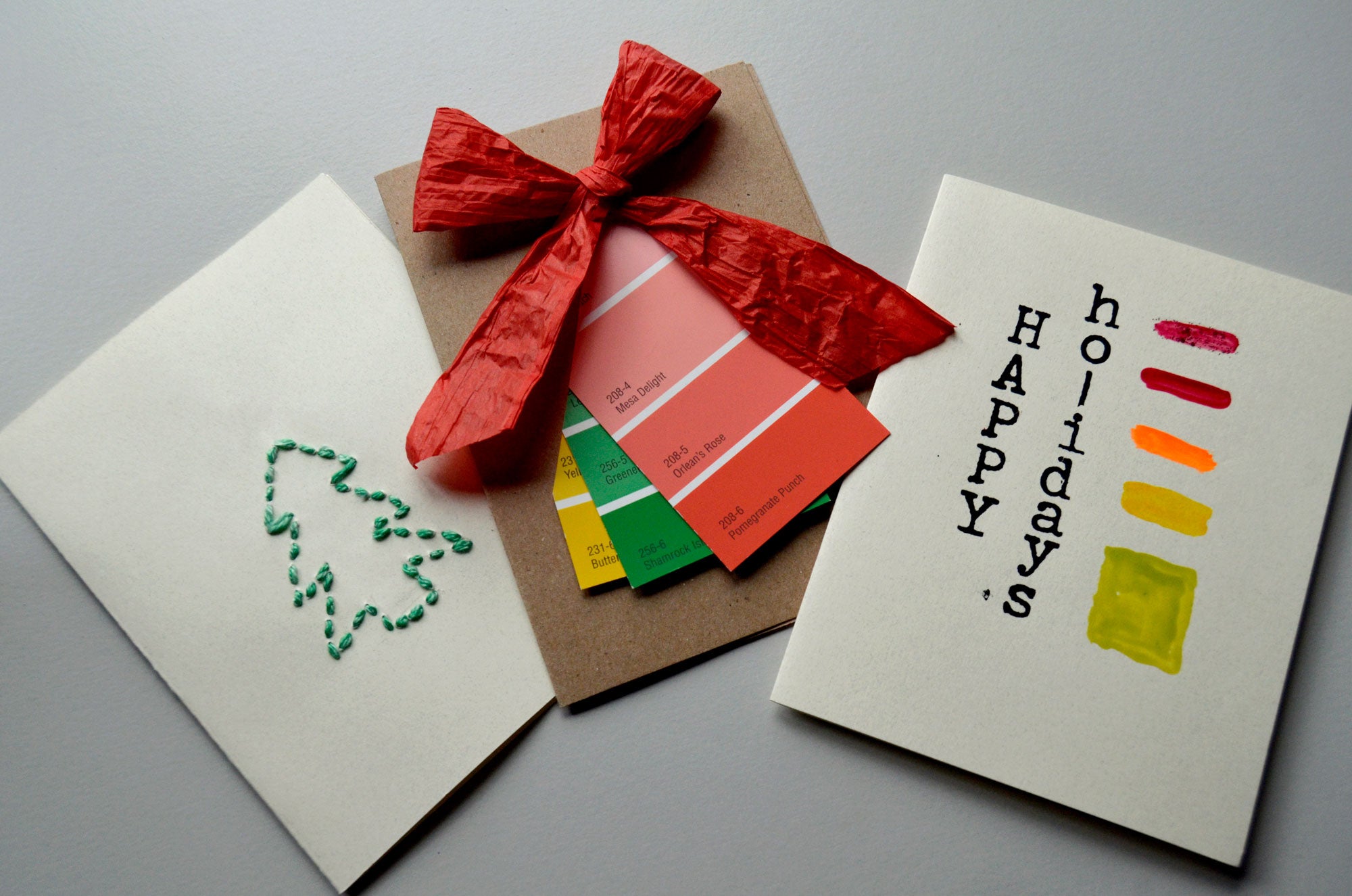 holiday DIY #8: handmade cards