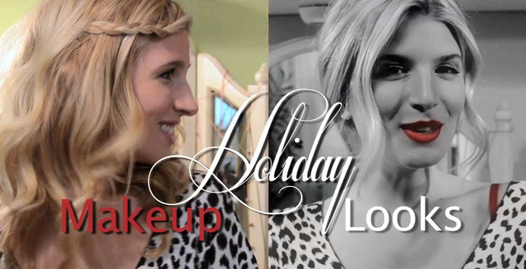 holiday DIY #10: holiday hair and make-up