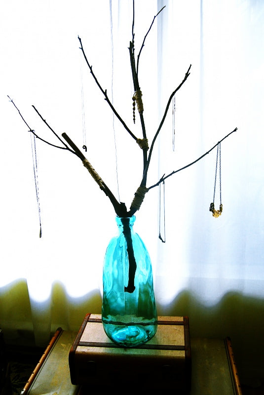 DIY jewelry tree