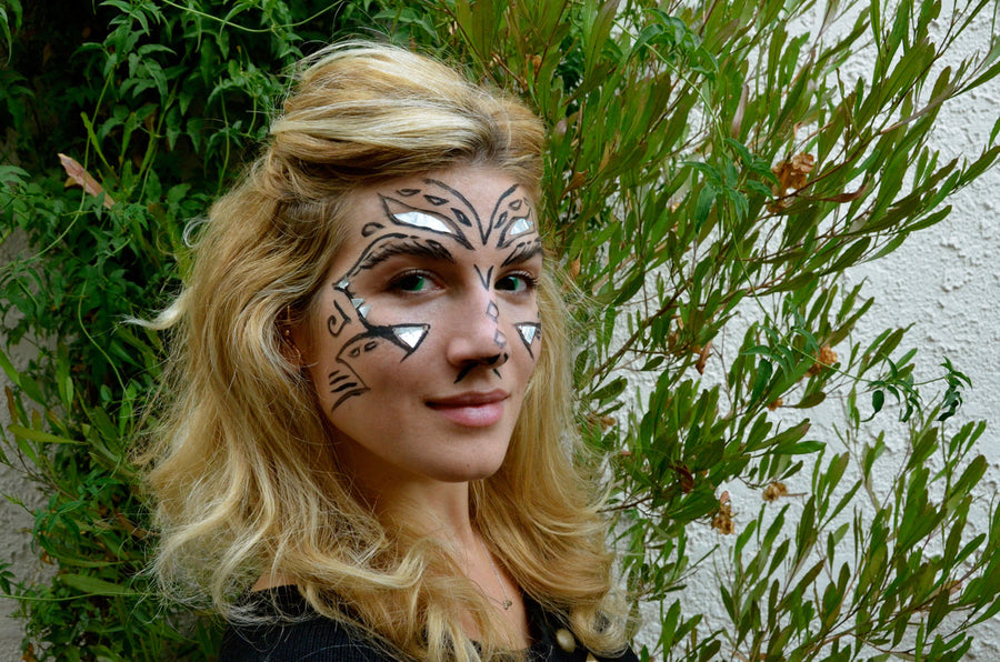 easy mythical halloween make-up