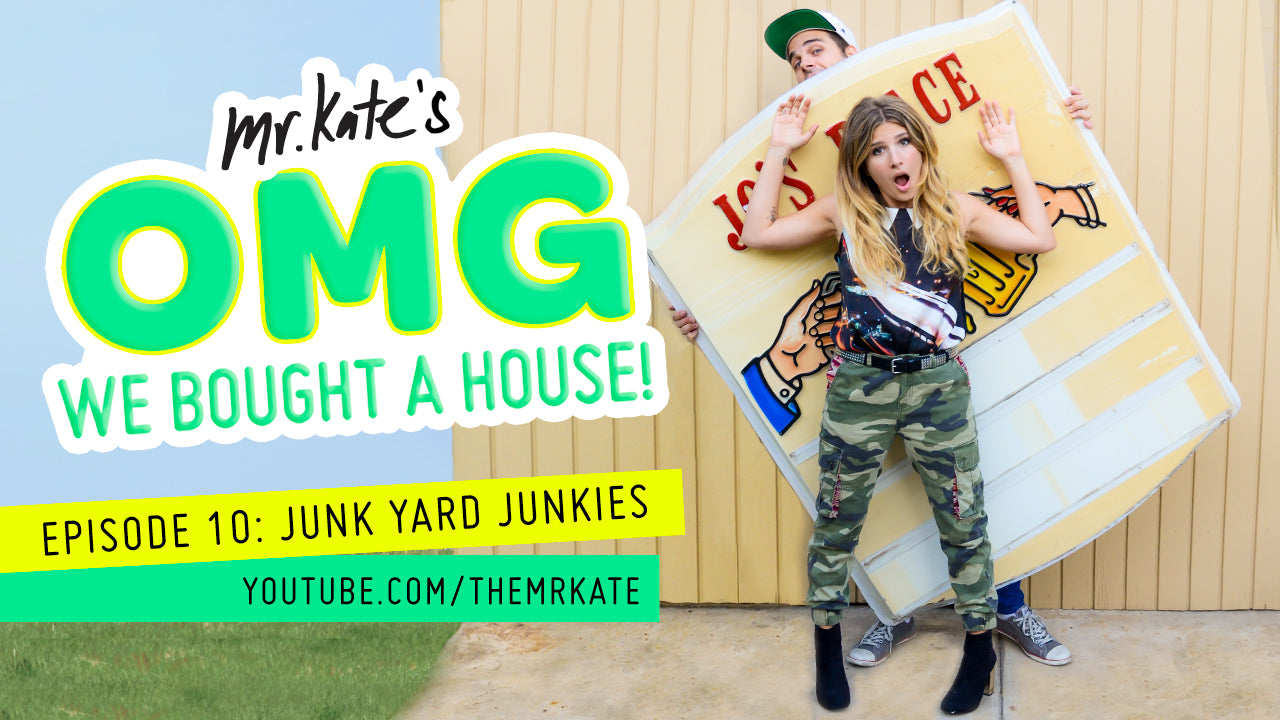 OMG We Bought A House!  Episode 10: Junkyard Junkies!