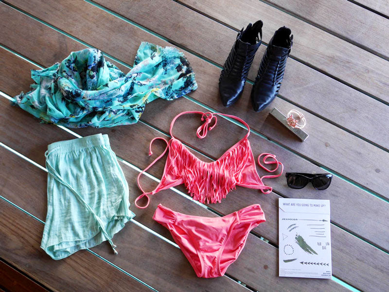 tropical getaway outfits